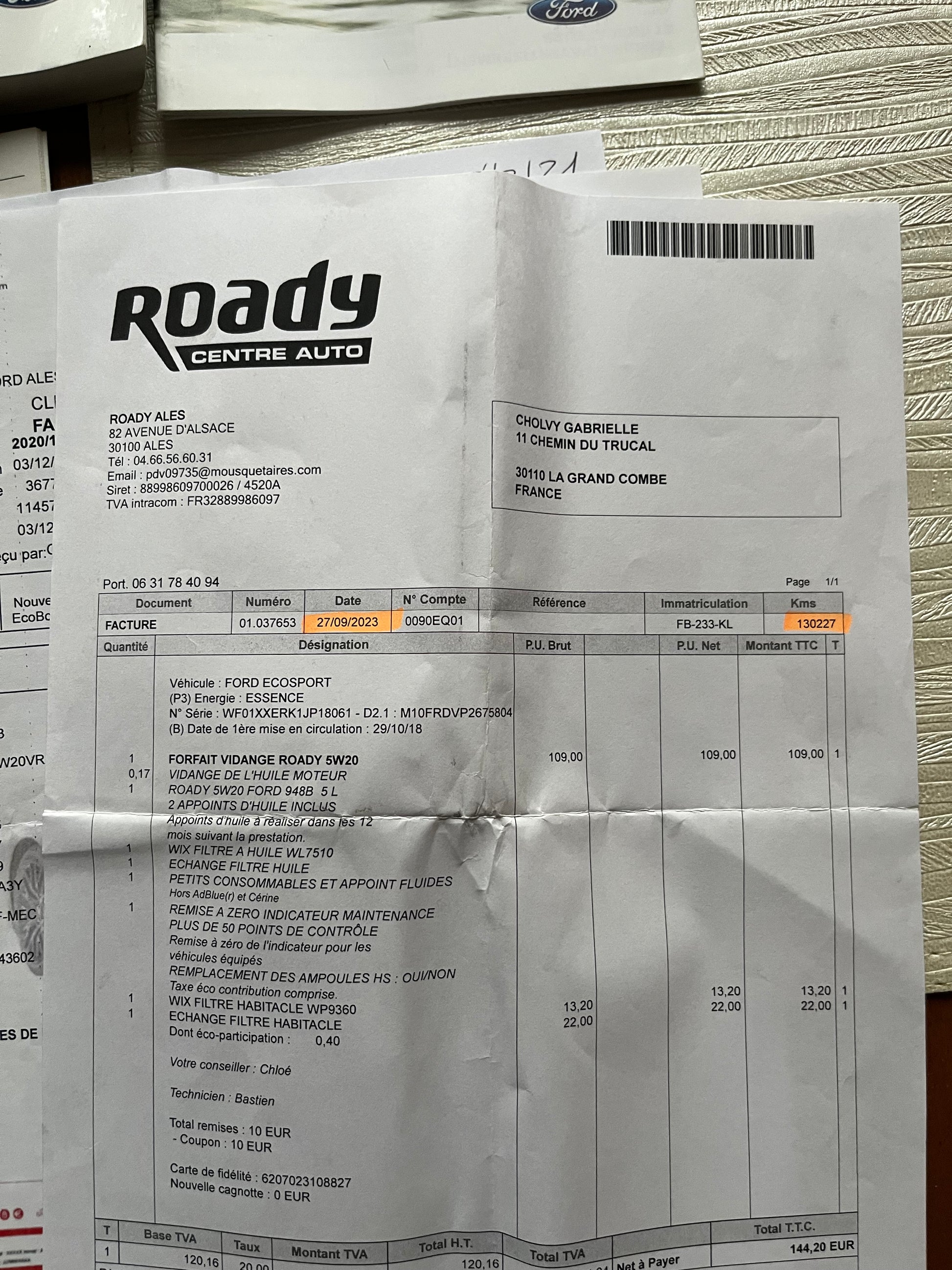 Ford EcoSport 1.0 EcoBoost ST-Line Black