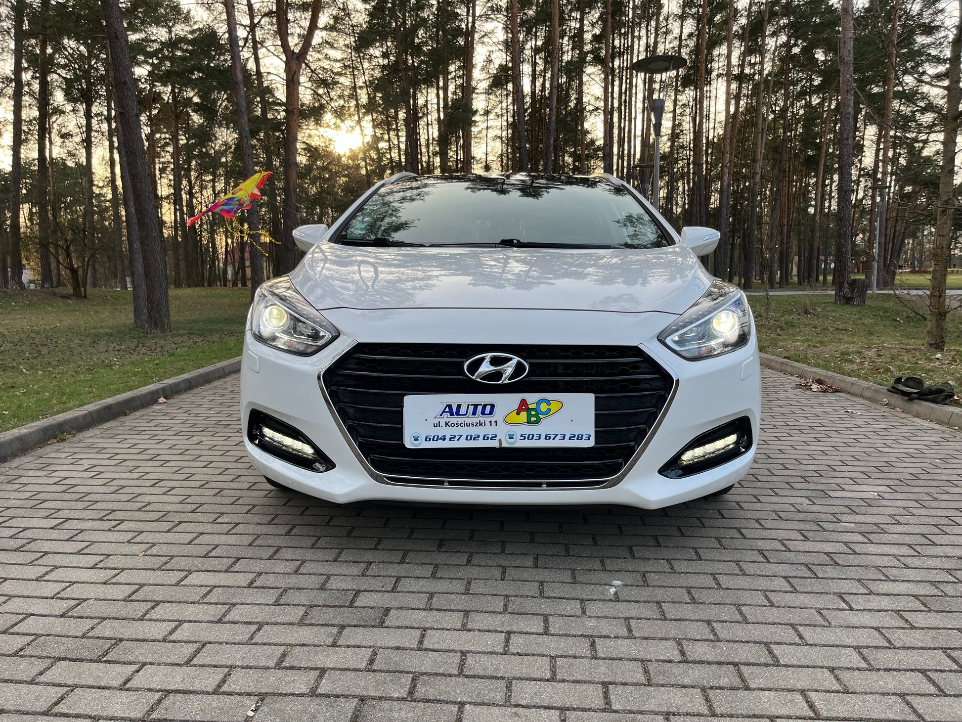 Hyundai i40 Kombi blue 1.7 CRDi DCT Premium