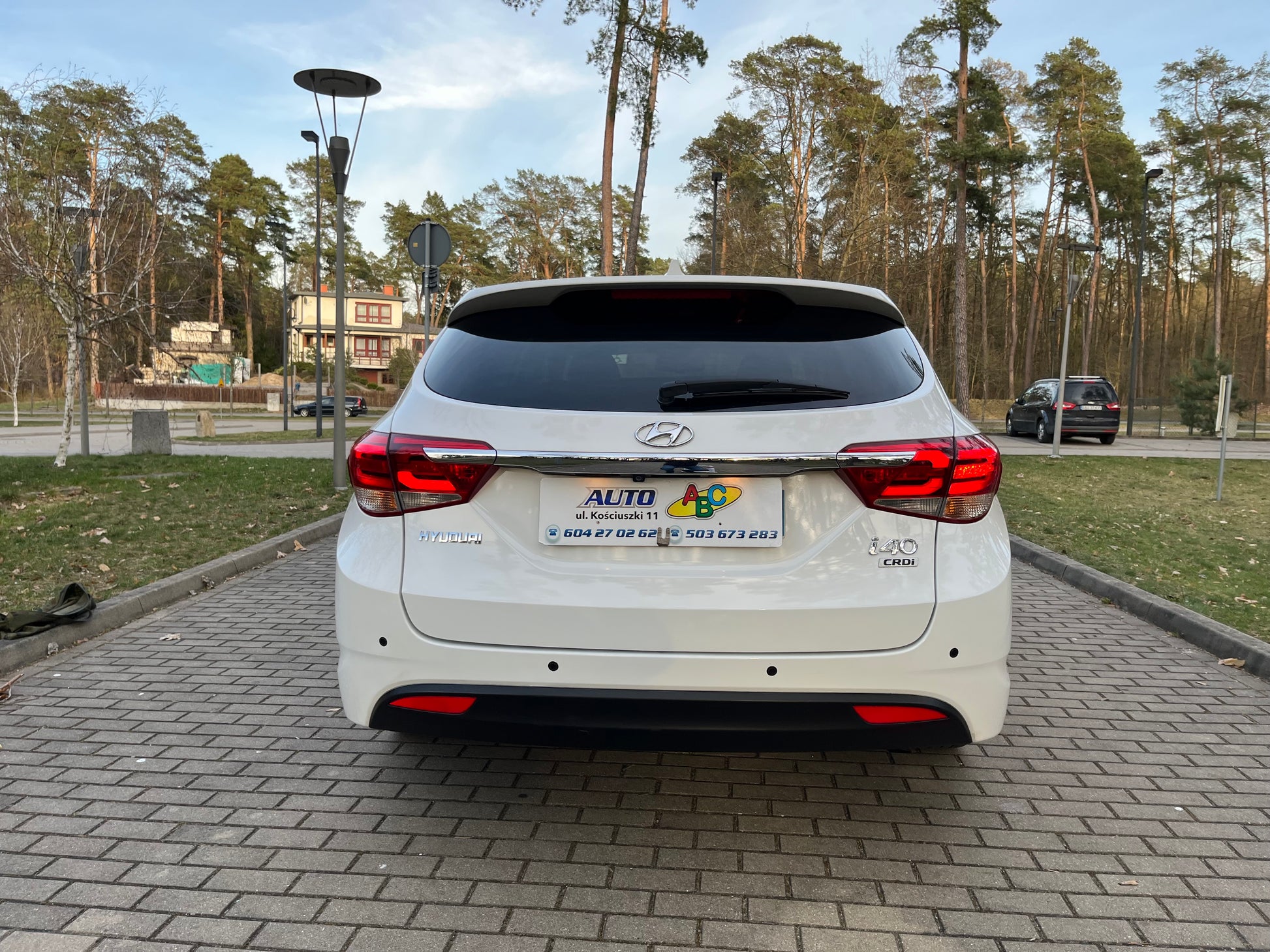 Hyundai i40 Kombi blue 1.7 CRDi DCT Premium